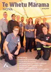 A group of people in a tent